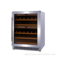 Storage cabinet 2 zones undercounter wine cooler freezer